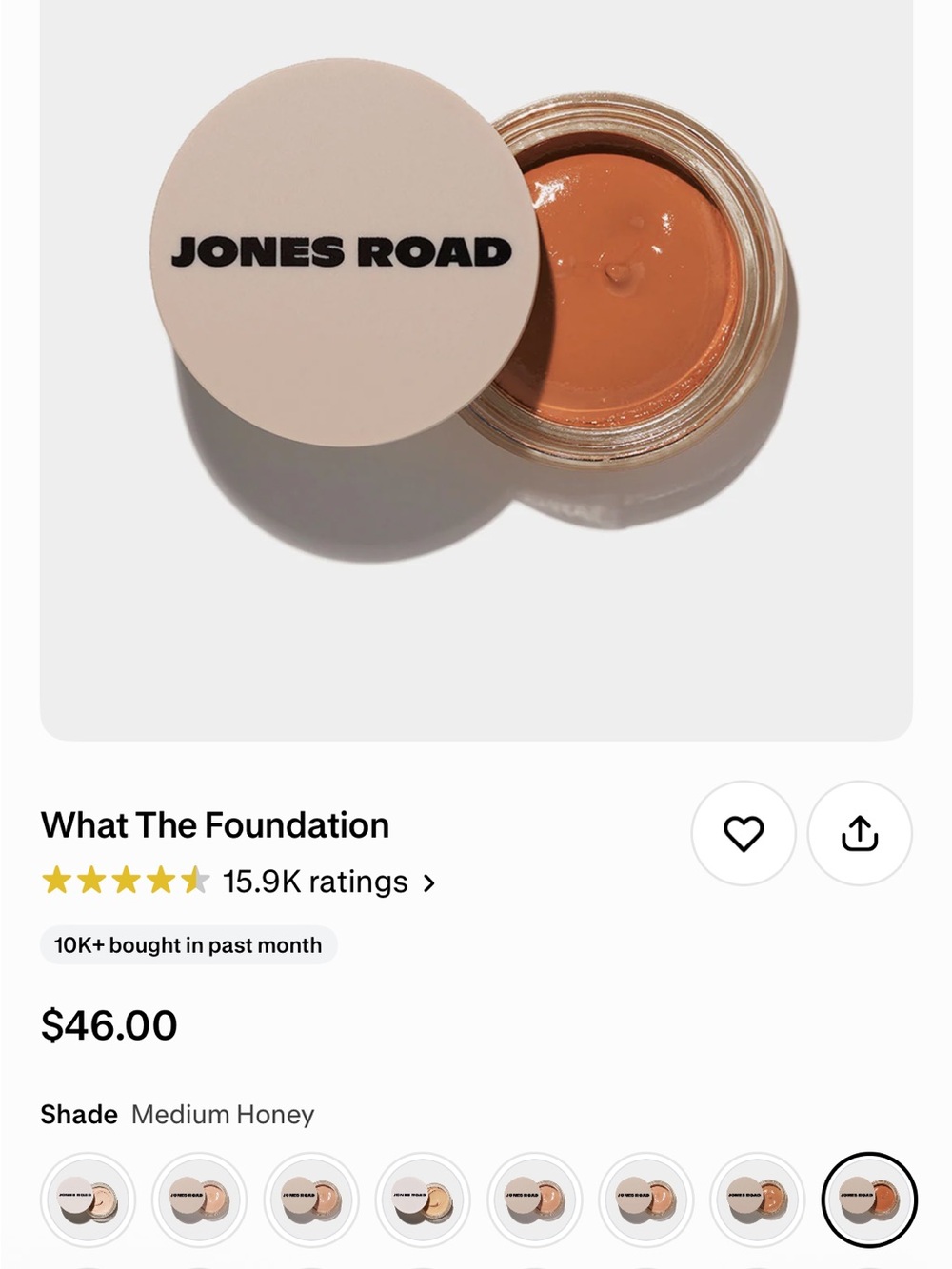 Jones Road- What The Foundation